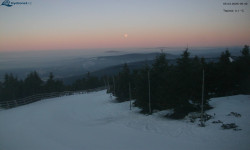 Lysá hora, pohled na západ