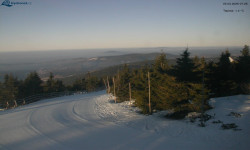 Lysá hora, pohled na západ