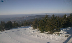 Lysá hora, pohled na západ