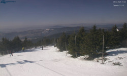 Lysá hora, pohled na západ