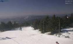 Lysá hora, pohled na západ