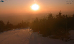 Lysá hora, pohled na západ