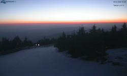 Lysá hora, pohled na západ