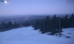 Lysá hora, pohled na západ