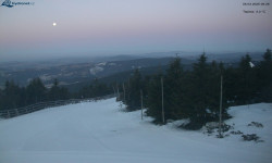 Lysá hora, pohled na západ