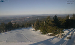 Lysá hora, pohled na západ