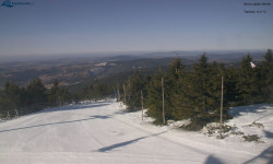 Lysá hora, pohled na západ