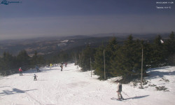 Lysá hora, pohled na západ