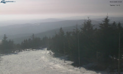 Lysá hora, pohled na západ