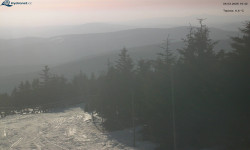 Lysá hora, pohled na západ