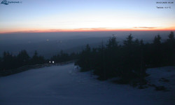 Lysá hora, pohled na západ