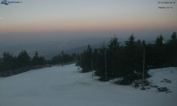 Lysá hora, pohled na západ