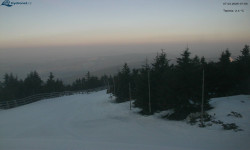 Lysá hora, pohled na západ