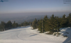 Lysá hora, pohled na západ