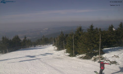 Lysá hora, pohled na západ