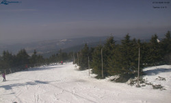 Lysá hora, pohled na západ