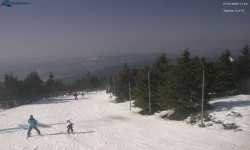 Lysá hora, pohled na západ