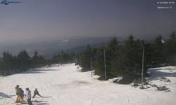 Lysá hora, pohled na západ