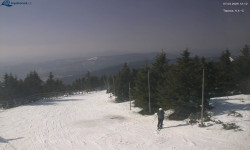 Lysá hora, pohled na západ