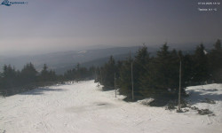 Lysá hora, pohled na západ