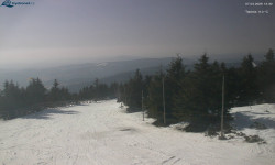 Lysá hora, pohled na západ