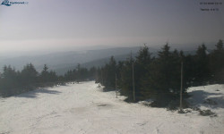 Lysá hora, pohled na západ