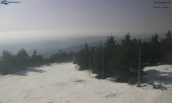 Lysá hora, pohled na západ