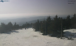 Lysá hora, pohled na západ