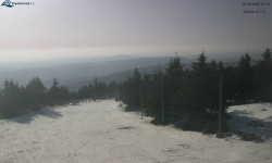 Lysá hora, pohled na západ