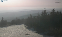 Lysá hora, pohled na západ