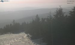 Lysá hora, pohled na západ