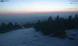 Lysá hora, pohled na západ