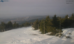 Lysá hora, pohled na západ