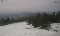 Lysá hora, pohled na západ