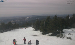 Lysá hora, pohled na západ