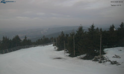 Lysá hora, pohled na západ