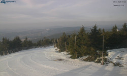 Lysá hora, pohled na západ