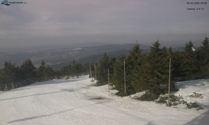 Město Rokytnice nad Jizerou - Lysá hora, pohled na západ - 9.3.2026 v 09:03 Město Rokytnice nad Jizerou - Lysá hora, pohled na západ - 9.3.2026 v 09:03