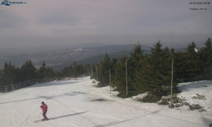 Město Rokytnice nad Jizerou - Lysá hora, pohled na západ - 9.3.2026 v 09:31 Město Rokytnice nad Jizerou - Lysá hora, pohled na západ - 9.3.2026 v 09:31
