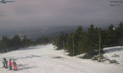 Lysá hora, pohled na západ