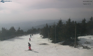 Město Rokytnice nad Jizerou - Lysá hora, pohled na západ - 9.3.2026 v 14:31 Město Rokytnice nad Jizerou - Lysá hora, pohled na západ - 9.3.2026 v 14:31