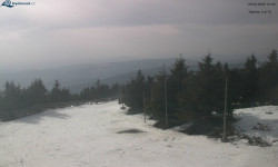 Lysá hora, pohled na západ