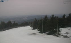 Lysá hora, pohled na západ