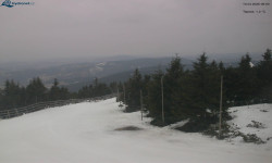 Lysá hora, pohled na západ