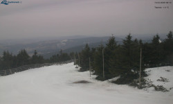 Lysá hora, pohled na západ