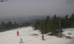 Lysá hora, pohled na západ