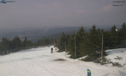 Lysá hora, pohled na západ