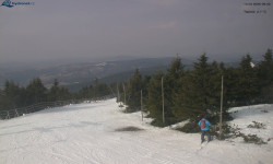 Lysá hora, pohled na západ