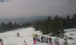 Lysá hora, pohled na západ