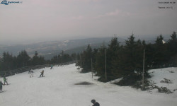 Lysá hora, pohled na západ